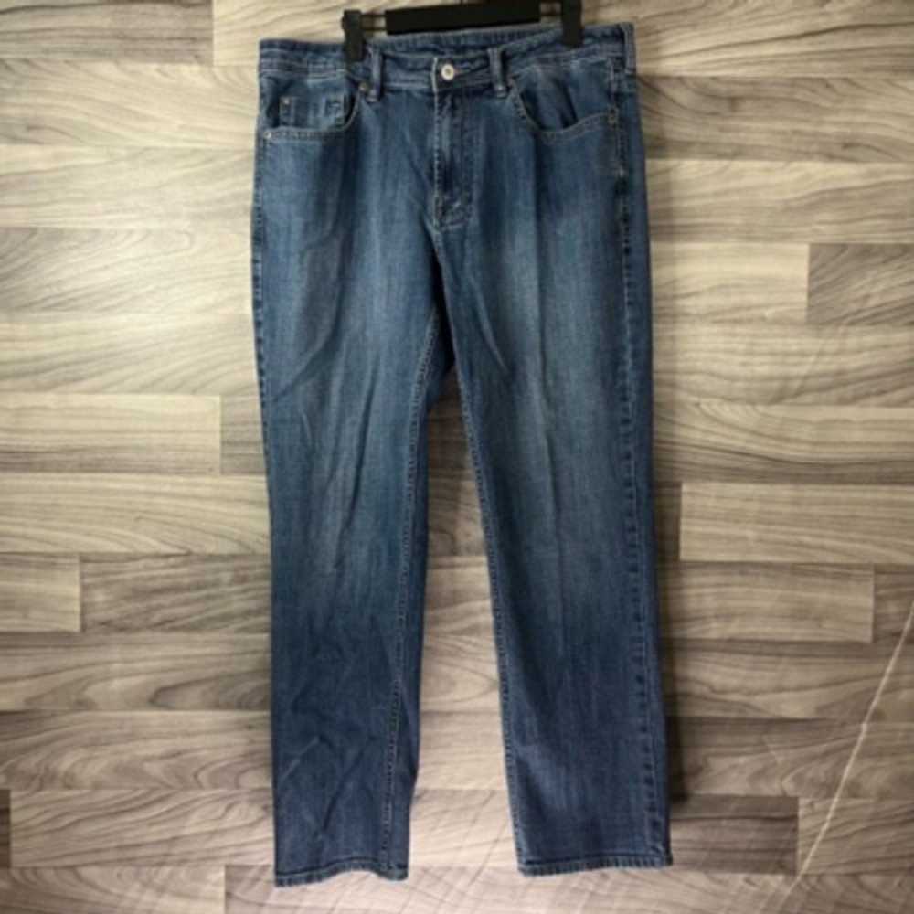 Buffalo By David Bitton Jeans Mens 34x29 Blue Straight Jackson X Classic Western